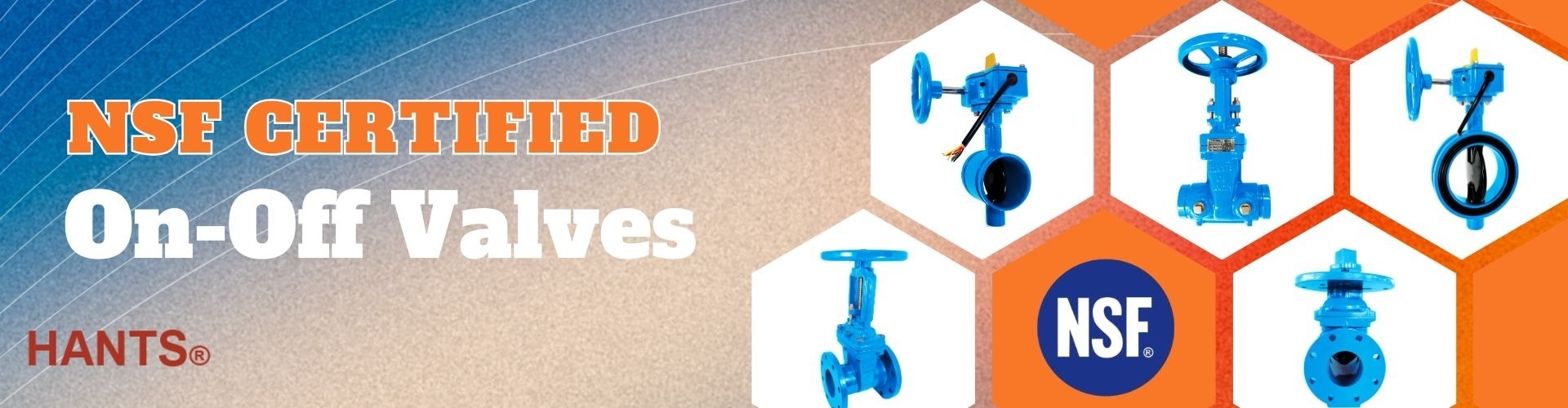 NSF, UL Listed & AWWA Compliant On Off  Valves